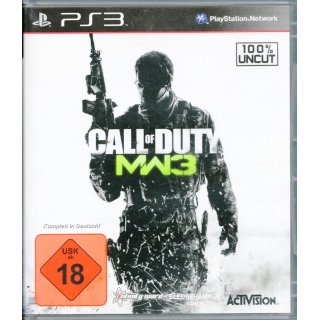 Call of Duty: Modern Warfare 3 - PS3 Spiel USK18  Gebraucht