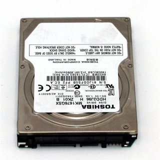 Toshiba MK1676GSX &ndash; 160 GB interne Festplatte (5400...
