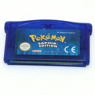 Game Boy Advance Pokémon Saphir-Edition Spiel - gebraucht