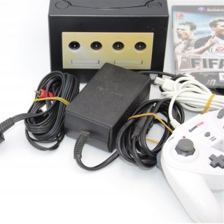 Nintendo GameCube - Konsole Black - 1 Controller - 1 Spiele gebraucht