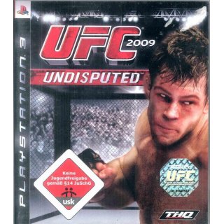 UFC Undisputed 2009 - PS3 Spiel USK18  Gebraucht