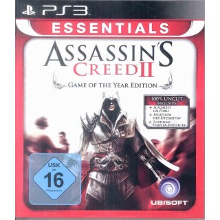Assassins Creed II - Game of the Year Edition [Essentials] - PS3 Spiel PlayStation 3