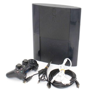PlayStation 3 super slim 500 GB schwarz CECH-4004A gebraucht