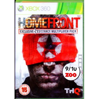 Homefront - Exclusive Resistance Multiplayer Pack - Microsoft Xbox 360 gebraucht - USK-18
