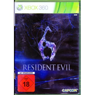 Resident Evil 6 (uncut) - Microsoft Xbox 360 gebraucht - USK-18