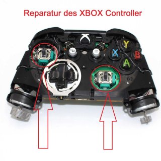 XBOX One Controller Thunbstick Reparatur austausch durch uns Tausch des Analog Sticks