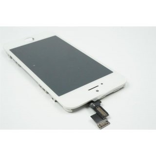 Iphone 5C LCD A++ Display weiss Touchscreen Glas Retina Digitizer Komplett set + 8in1 Öffner Kit