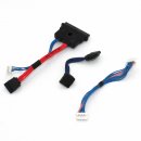 Xbox 360 Slim E XBOX One Design SATA & Strom Kabel fr...